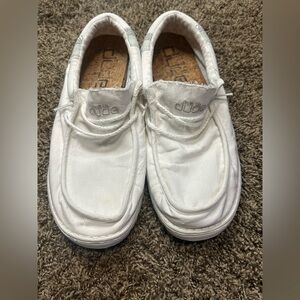 HEYDUDE Men's Wally Linen Casual Shoes Size 12